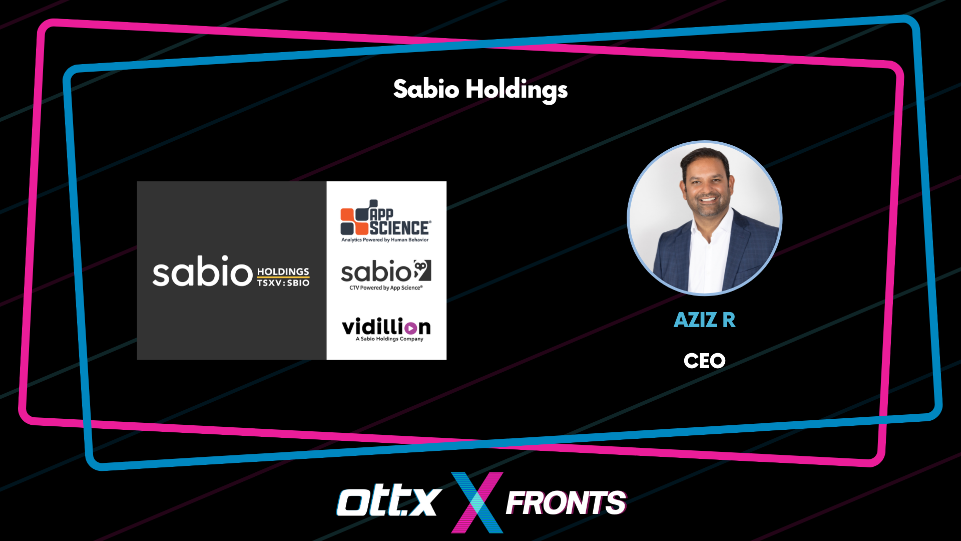 XFRONTS DAY 1 Sabio Holdings