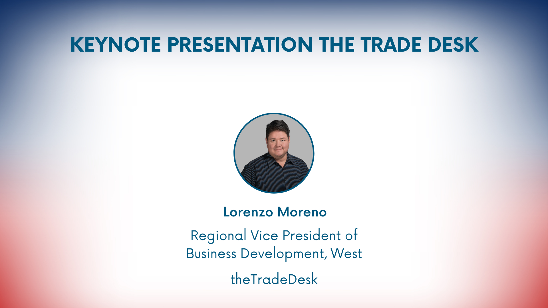 Keynote Presentation Trade Desk LAS