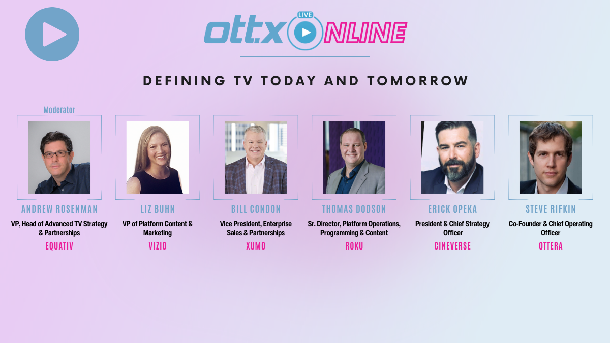 Defining TV Today and Tomorrow